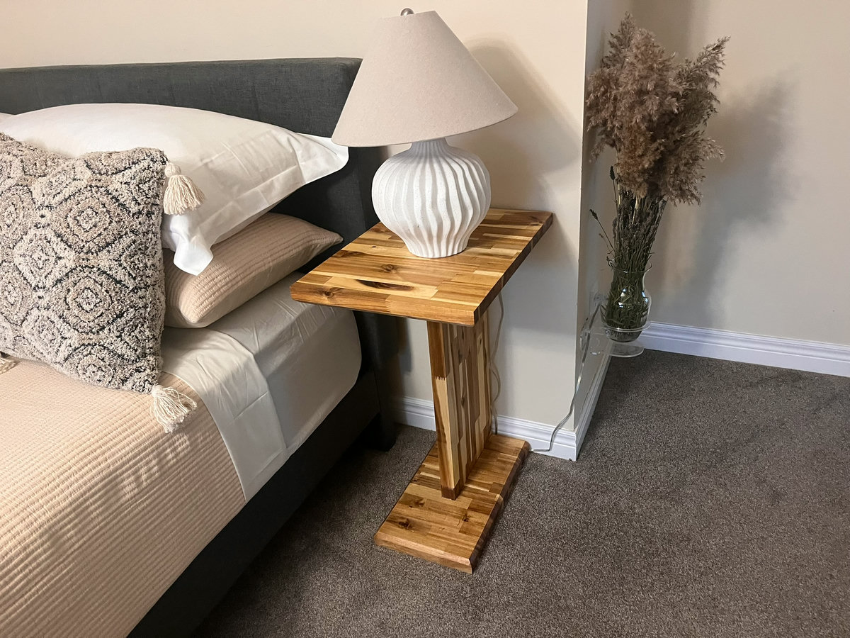 Bedside table — right side